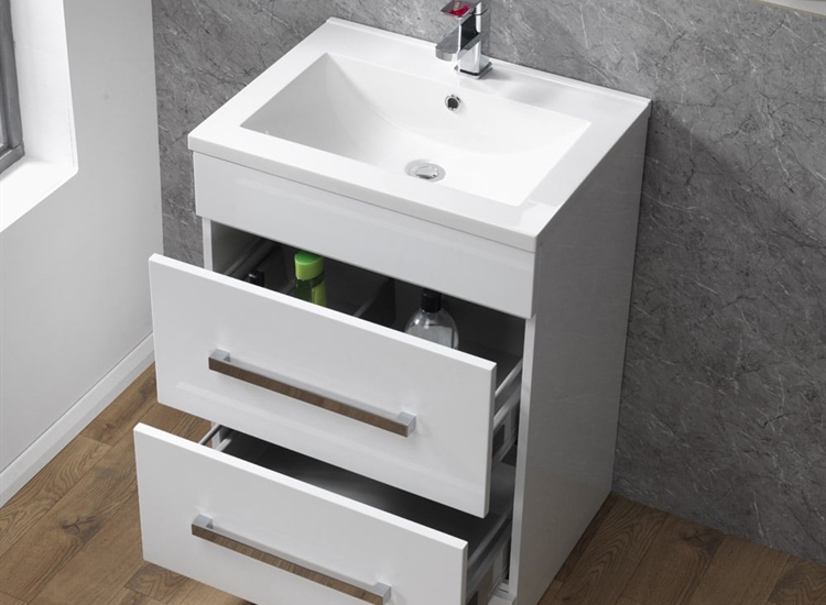 Monica 500mm & 600mm Floorstanding Unit with Drawers