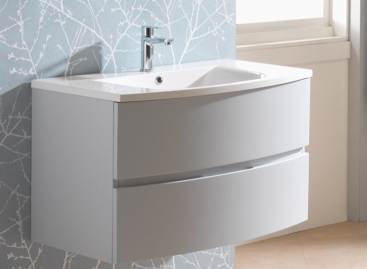 Oregon 900mm Wall-Hung Base Unit & Basin