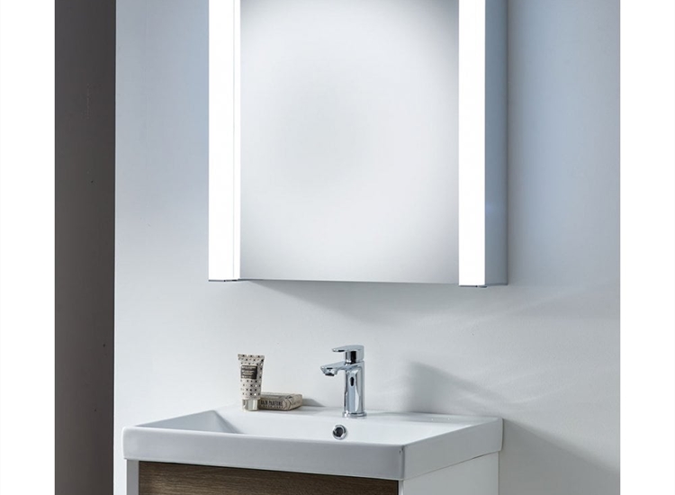 Alto 600 x 650 x 152mm Mirrored Cabinet