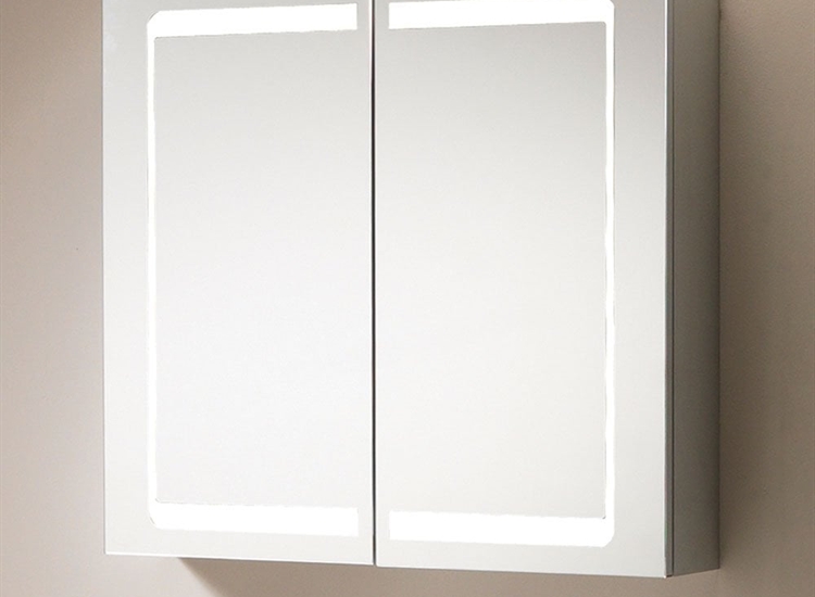 Cumulus 700 x 650 x 140mm Mirrored Cabinet