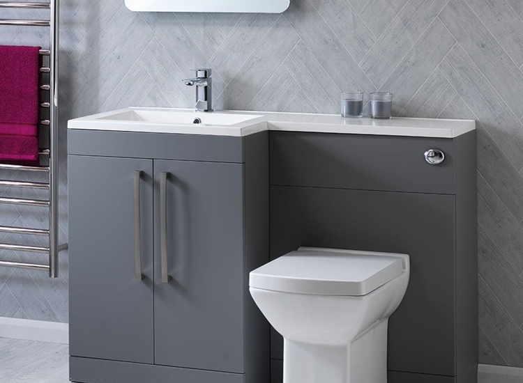 Aston 1200mm 1-Piece Basin Combination