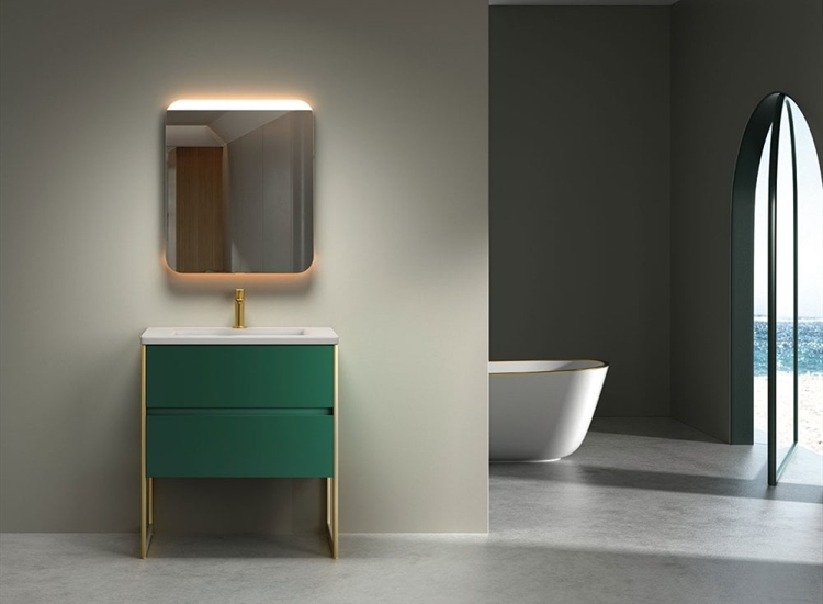 Douro 60 with Basin and Brass Framework