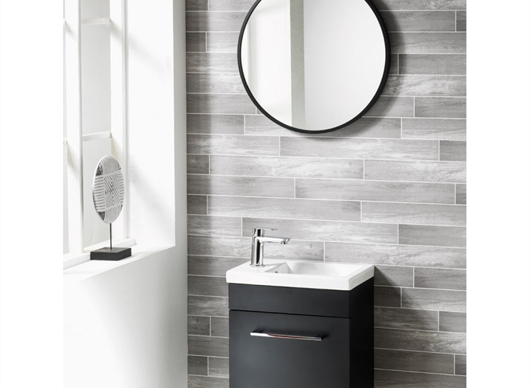 Eden 400mm Wall Hung Base Unit & Basin