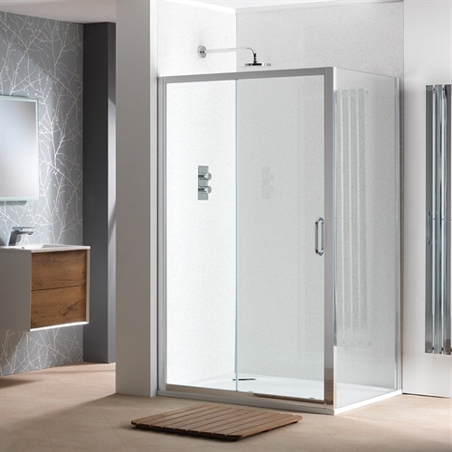 Classic Nouveau 6mm Sliding Doors with Easy-Clean Glass