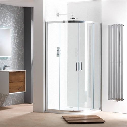 Classic Nouveau 6mm 2 Door Quadrant Enclosures with Easy-Clean Glass