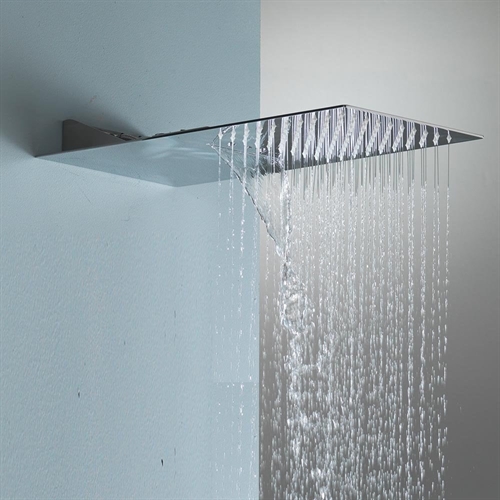 Nevada Slim Rainfall & Waterfall Shower Head