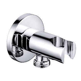 Ohio Round Outlet Elbow & Shower Handset Holder
