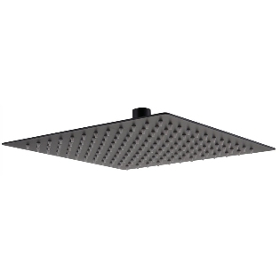Utah Square Fixed Shower Head & Ceiling Arm
