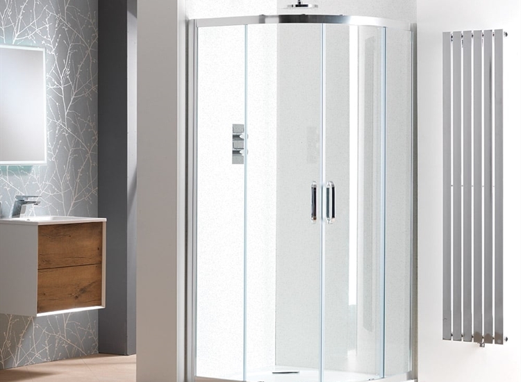 Classic Nouveau 6mm 2 Door Quadrant Enclosures with Easy-Clean Glass