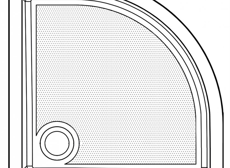 Genesis 40mm Anti-Slip Quadrant Trays