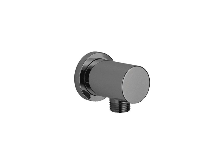 Tuscany Round Outlet Elbow - Gunmetal Grey