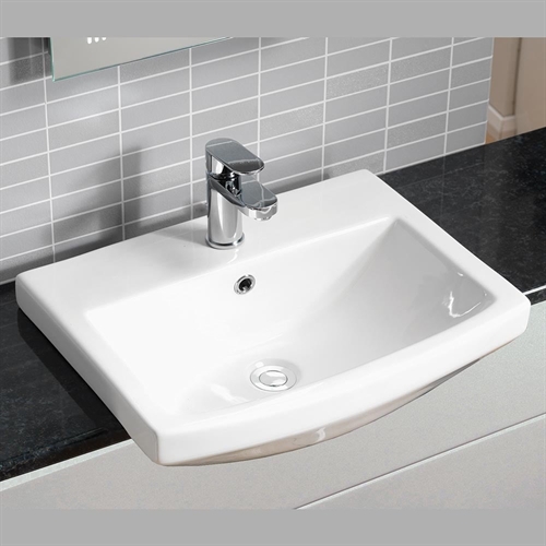 Nevada 550 x 428mm Semi-Recessed Basin