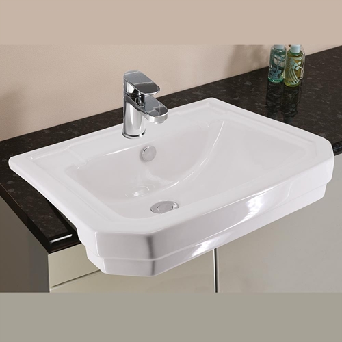 Grosvenor 545 x 440mm Semi-Recessed Basin