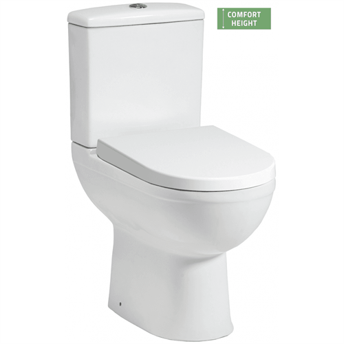 Carolina Elevated WC including Soft Close Seat