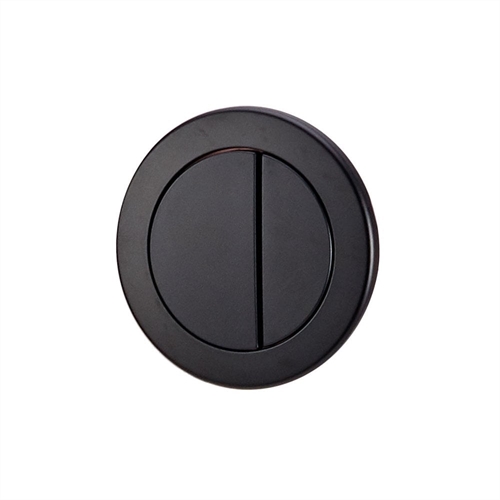 Ascent Round Push-Button - Matt Black (For Ascent Pneumatic Cistern)