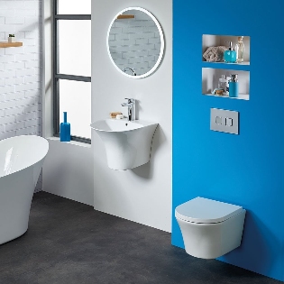 Rimini Rimless Wall-Hung 4-Piece Set