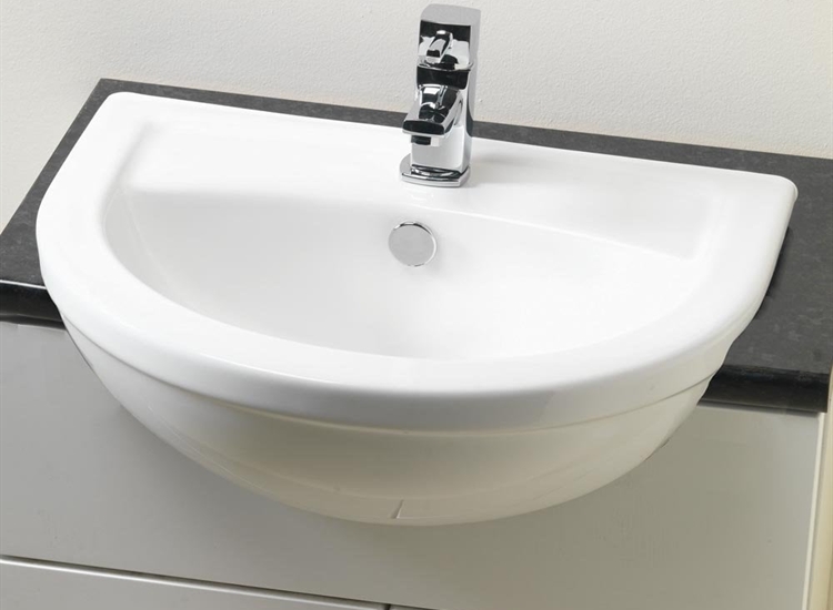 Carolina 520 x 420mm Semi-Recessed Basin