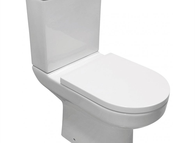 Evora Rimless Open Sided WC including Soft Close Seat