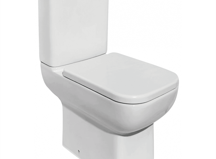 Aveiro Rimless Open Sided WC including Soft Close Seat