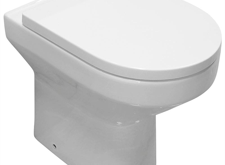 Evora Rimless Back-to-Wall Pan & Soft Close Seat