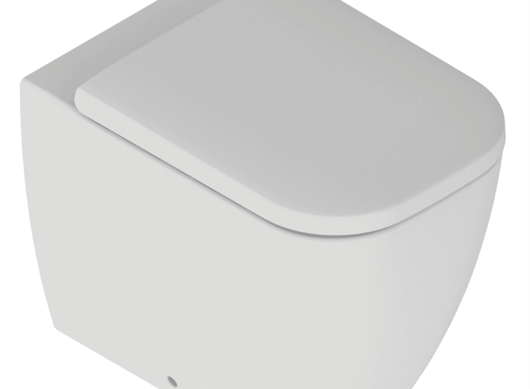 Tima Rimless Back-to-Wall Pan & Soft Close Seat