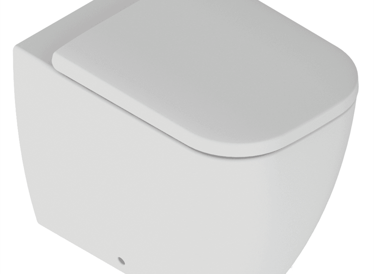 Tima Rimless Back-to-Wall Pan & Soft Close Seat