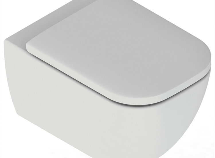 Tima Rimless Wall-Hung Pan & Soft Close Seat