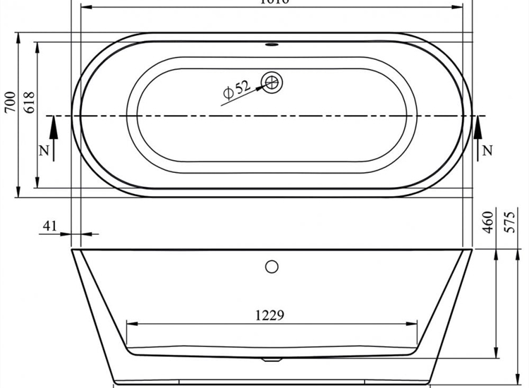 Estoril Comfort Rimless Suite