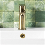 Brushed Brass Basin Overflow Ring