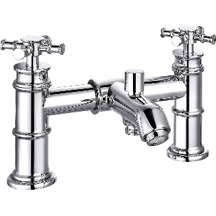 Classic Nouveau Bath Shower Mixer & Kit (2 hole)
