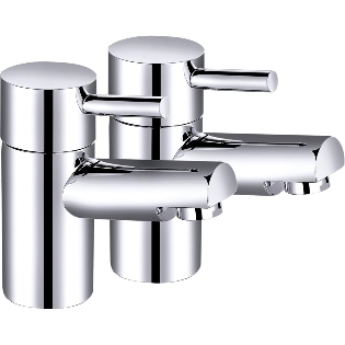 Ebony Basin Taps (Pair)
