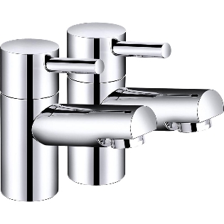 Ebony Bath Taps (Pair)