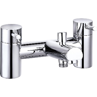 Ebony Bath Shower Mixer & Kit (2 hole)
