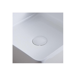 QX White Ceramic Click-Clack Basin Waste