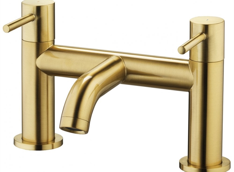 Tuscany Bath Filler (2 Hole) - Brushed Brass