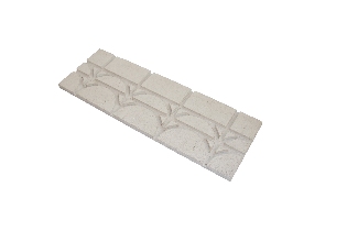Polypipe New Overlay End Return Panel 600mm x 200mm x 18mm - UFHOVERP30