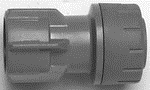 Polyplumb 22mm X 3/4" Hand Tighten Straight Tap Connector PB2722 (Not Suitable for Central Heating)