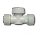 Polyplumb Shut Off Valve (White) 15mm x 15mm Warm/Cold PB5915