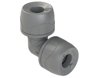 Polyplumb Enhanced Grey 10mm Elbow PB110EG