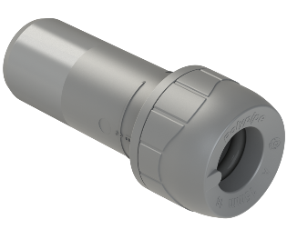 Polyplumb Enhanced Grey 22mm x 15mm Socket Reducer PB1822EG
