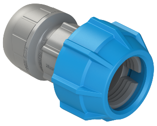 Polyplumb Enhanced 15mm X 20mm Mdpe Polyfast Adaptor PB422015