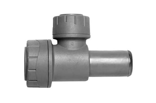 Polyplumb 15mm x 15mm x 10mm Branch Reduced Spigot Tee PB1215