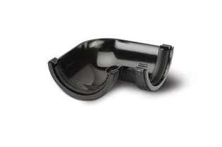 Polypipe 112mm Half Round Gutter 90 Angle - RR103