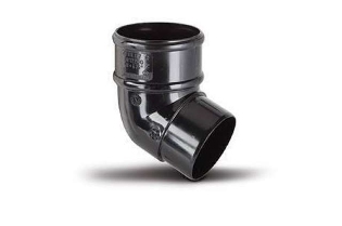 Polypipe 68mm Round Rainwater Downpipe 112 Offset Bend - RR127
