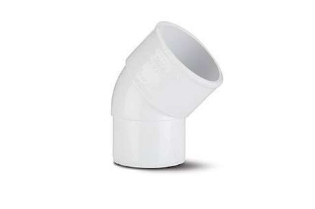 Polypipe 32mm Spigot Bend 45 WS48