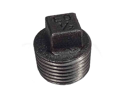 1/8" Black Iron Plug