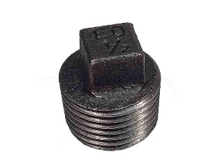 1 Black Iron Plug