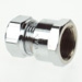 COMPRESSION FEMALE IRON COUPLING CHROME