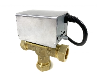 EPH B322MID 22mm 3 Port Valve Compression - EPHB322MID