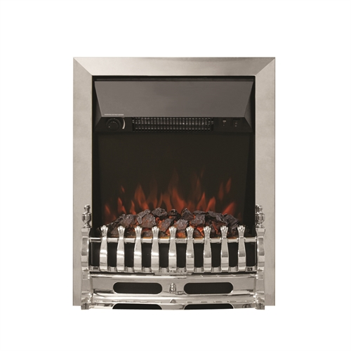 Be Modern Bayden Classic Inset Electric Fire Manual Control Chrome-01947X/19488